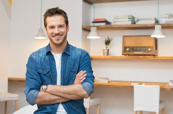 young man botox stock photo 0