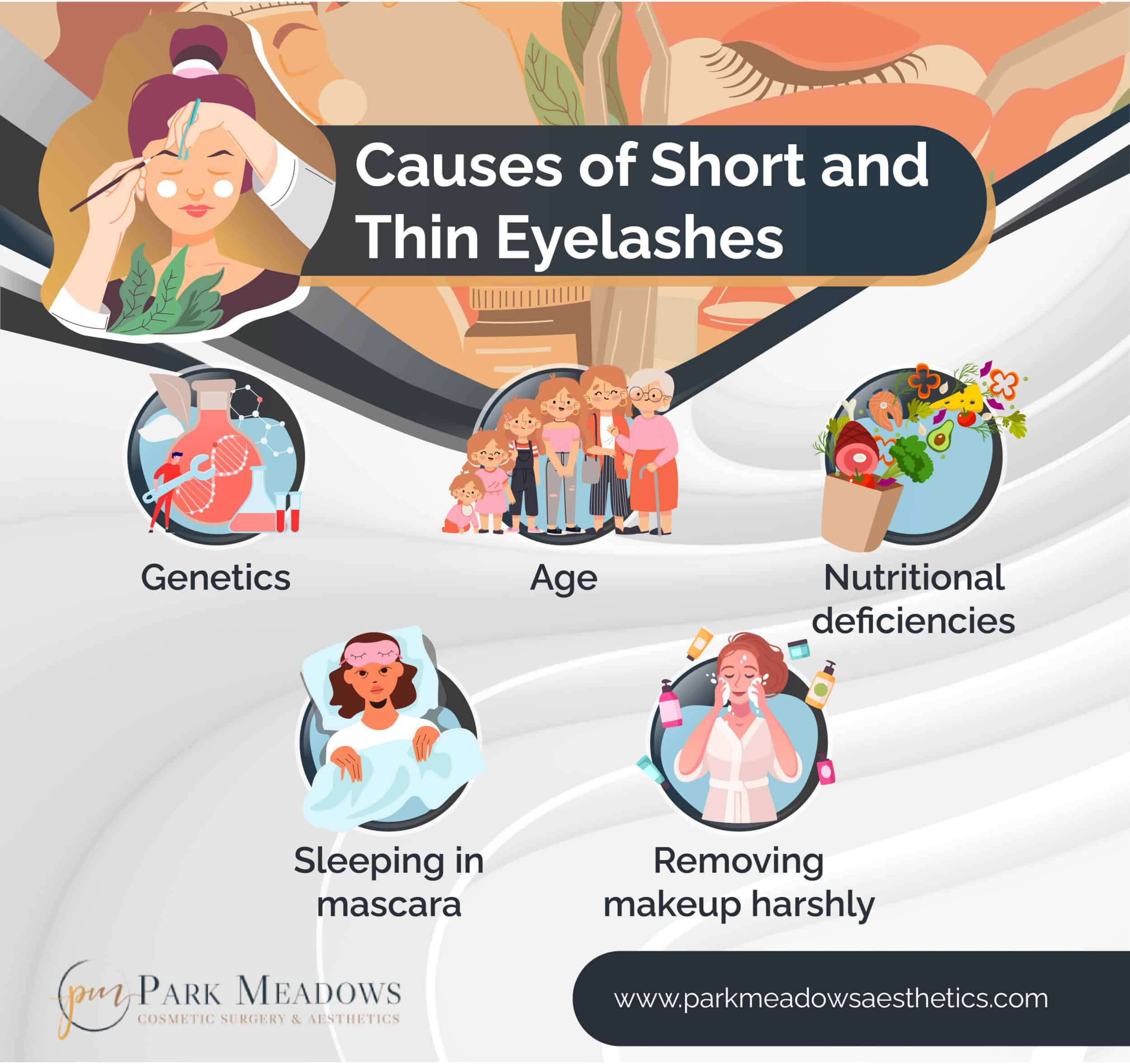 short eyelash causes