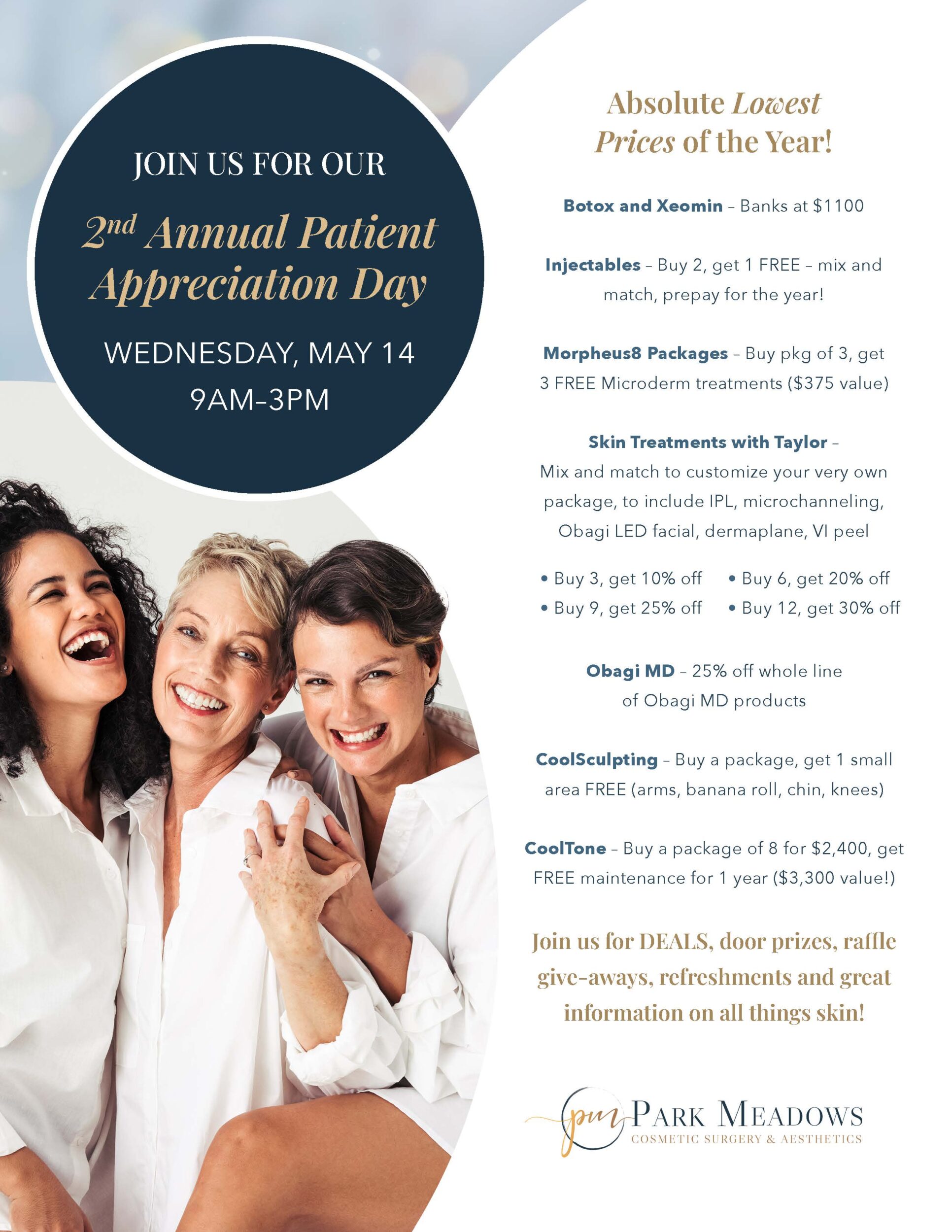 PM PatientAppreciation poster