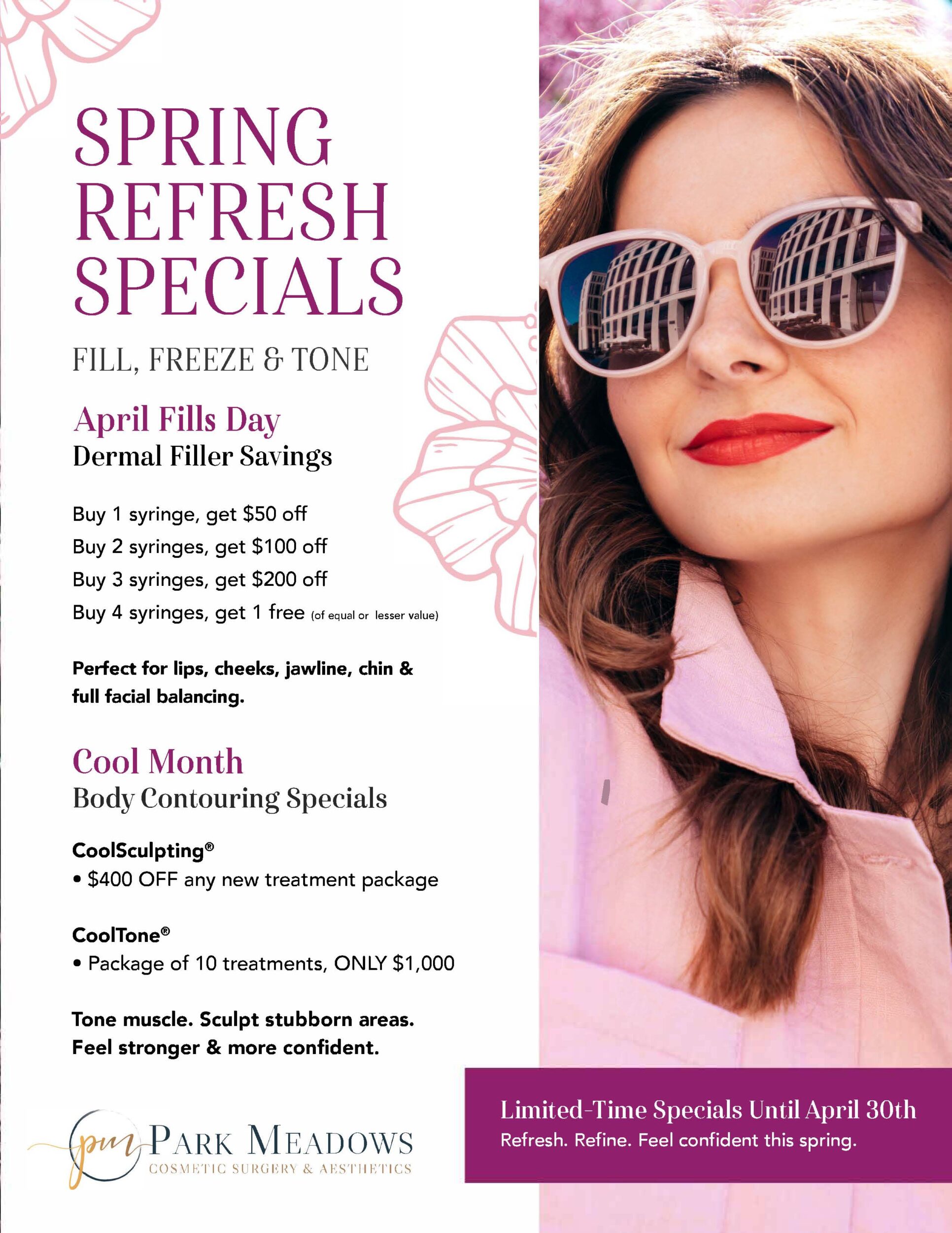 April Specials
